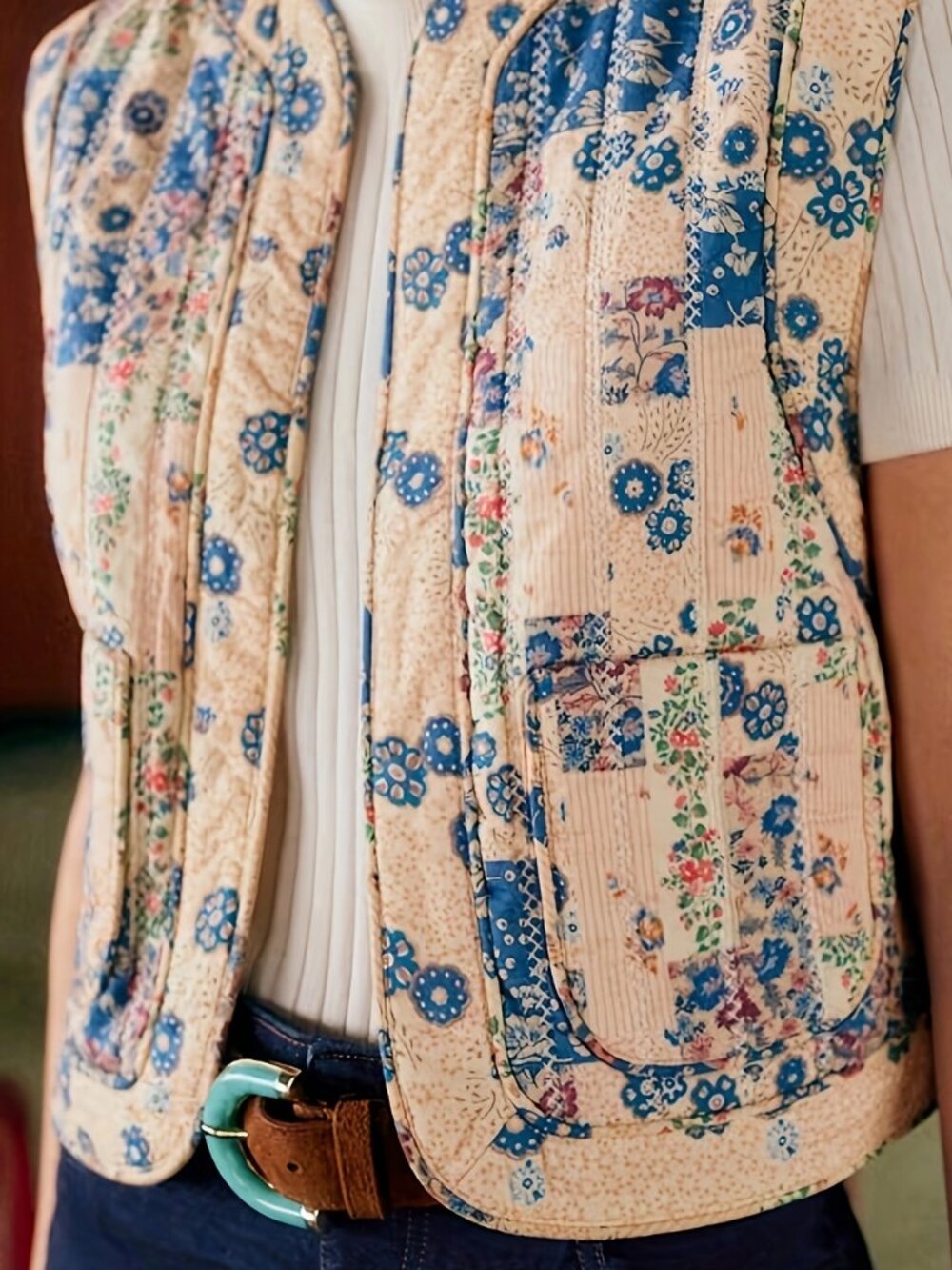 Sézane Tadeo Vest in sz 38/US 6